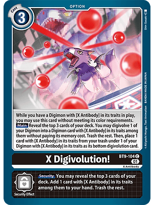 BT9-104 C X-Digivolution