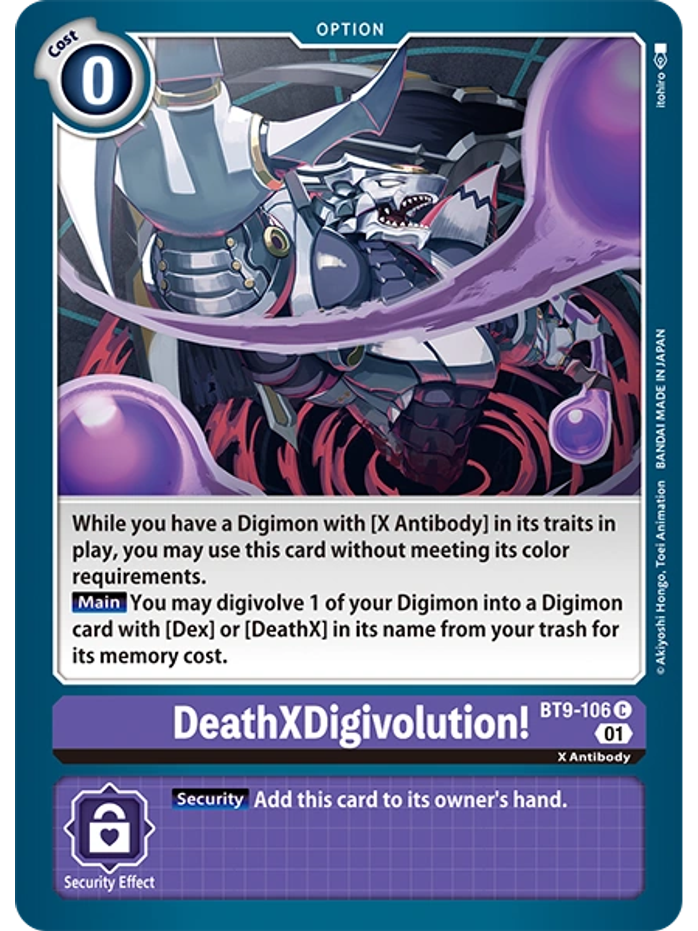 BT9-106 C DeathXDigivolution! 1