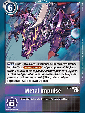 BT9-107 R Metal Impulse
