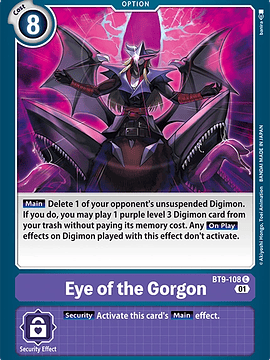 BT9-108 C Eye of the Gorgon