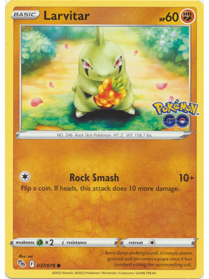Larvitar - 037/078 - Common 1