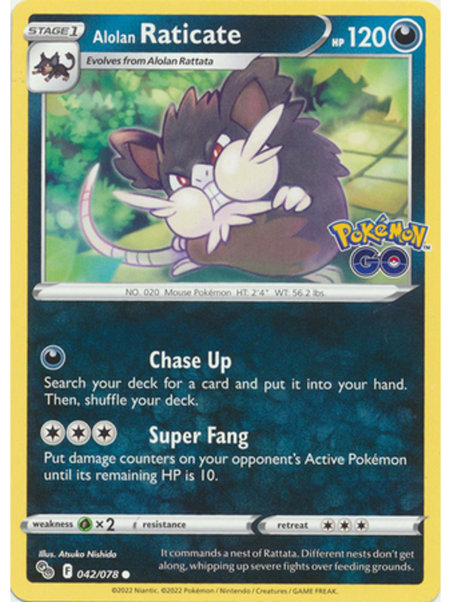 Alolan Raticate - 042/078 - Common 1