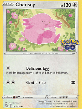 Chansey - 051/078 - Uncommon