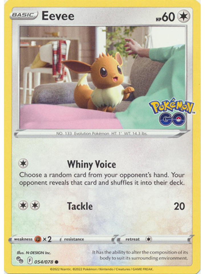 Eevee - 054/078 - Common 1