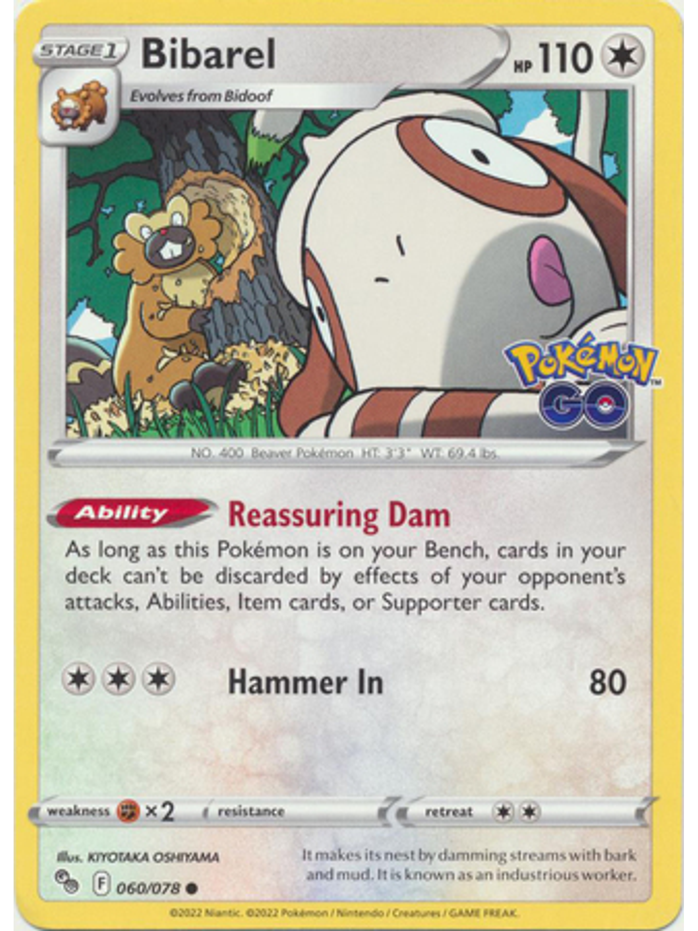 Bibarel - 060/078 - Common 1