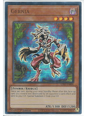 Gernia (Blue) - LDS3-EN004 - Ultra Rare 1st Edition