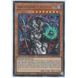 Archfiend Empress (Blue) - LDS3-EN007 - Ultra Rare 1st Edition