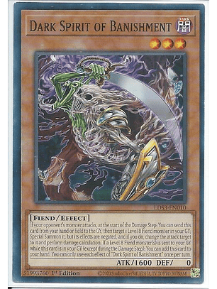 Dark Spirit of Banishment - LDS3-EN010 - Common 1st Edition