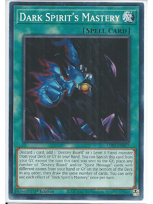 Dark Spirit's Mastery - LDS3-EN017 - Common 1st Edition