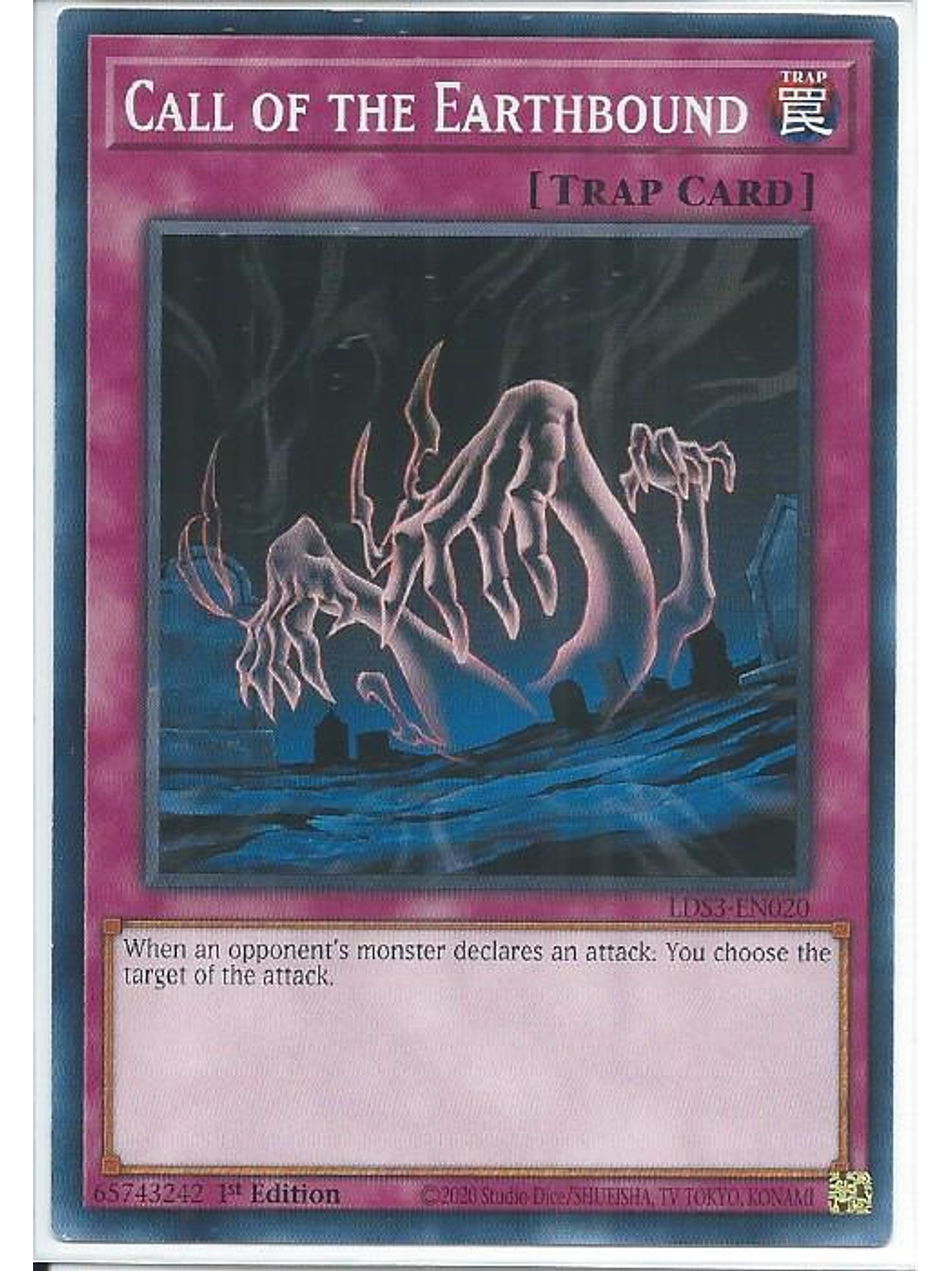 Call of the Earthbound - LDS3-EN020 - Common 1st Edition 1