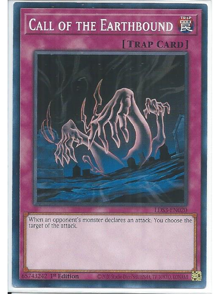 Call of the Earthbound - LDS3-EN020 - Common 1st Edition 1