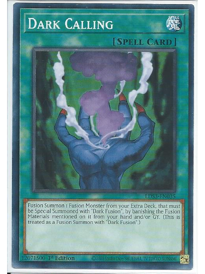 Dark Calling - LDS3-EN035 - Common 1st Edition 1