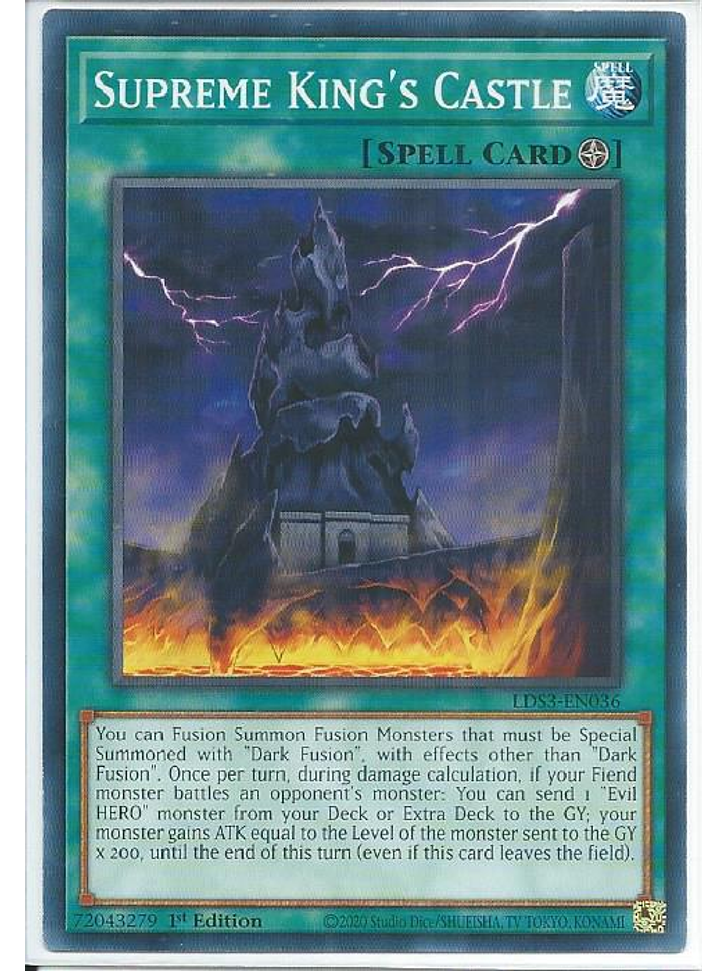 Supreme King's Castle - LDS3-EN036 - Common 1st Edition 1