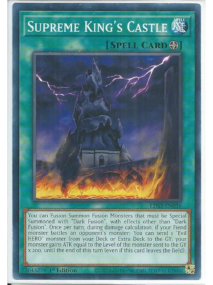 Supreme King's Castle - LDS3-EN036 - Common 1st Edition 1