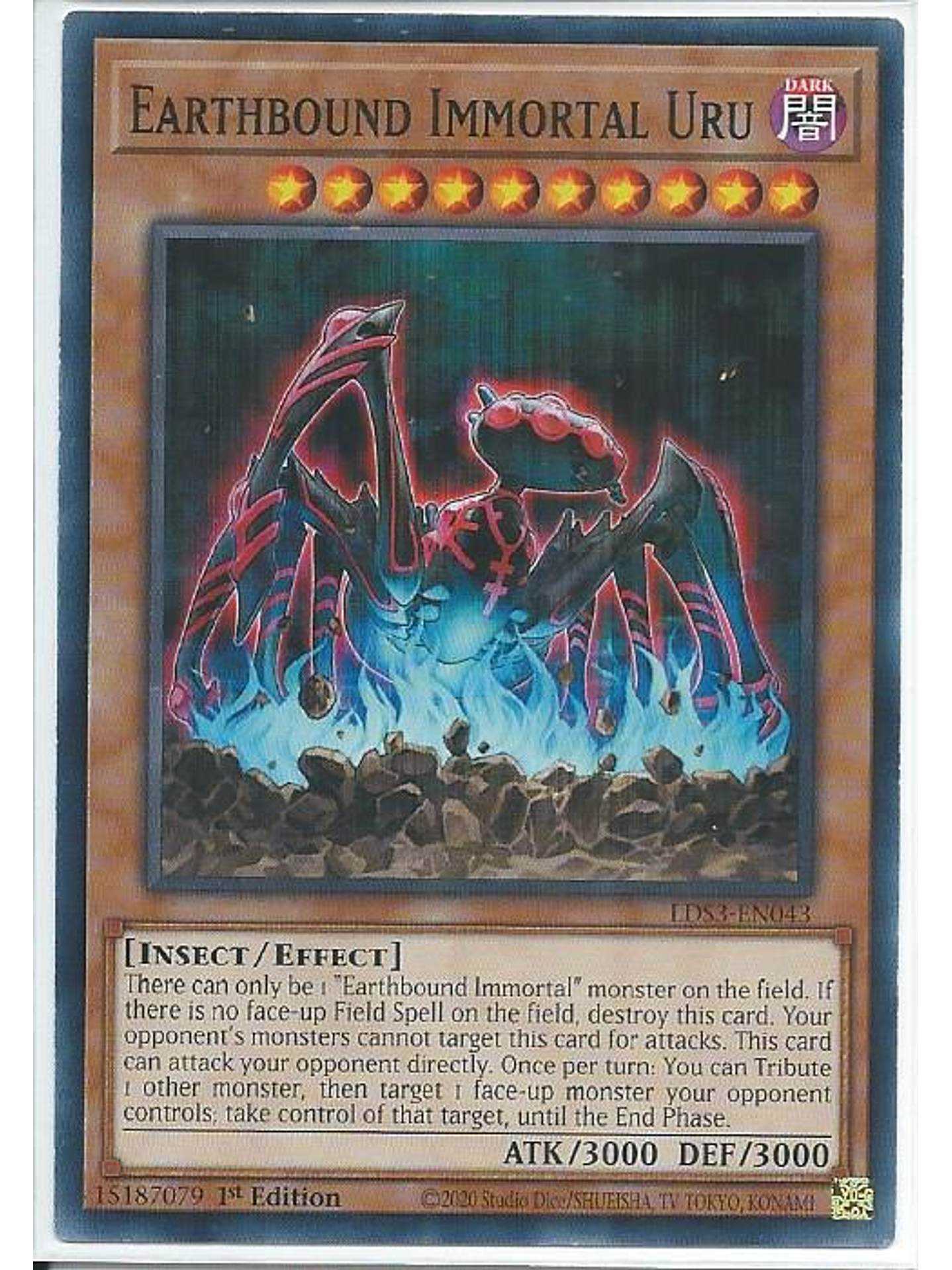 Earthbound Immortal Uru - LDS3-EN043 - Common 1st Edition 1