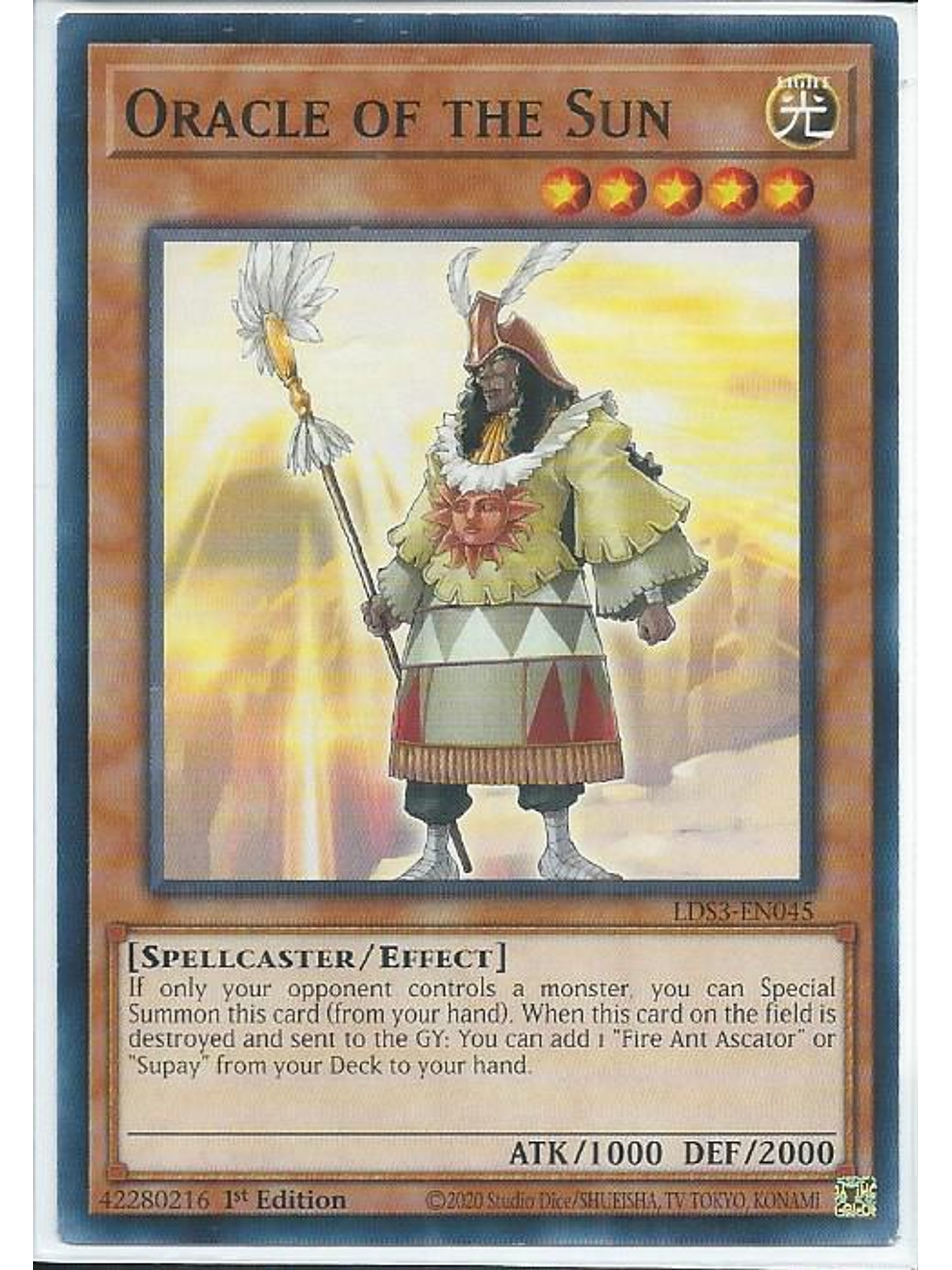 Oracle of the Sun - LDS3-EN045 - Common 1st Edition 1