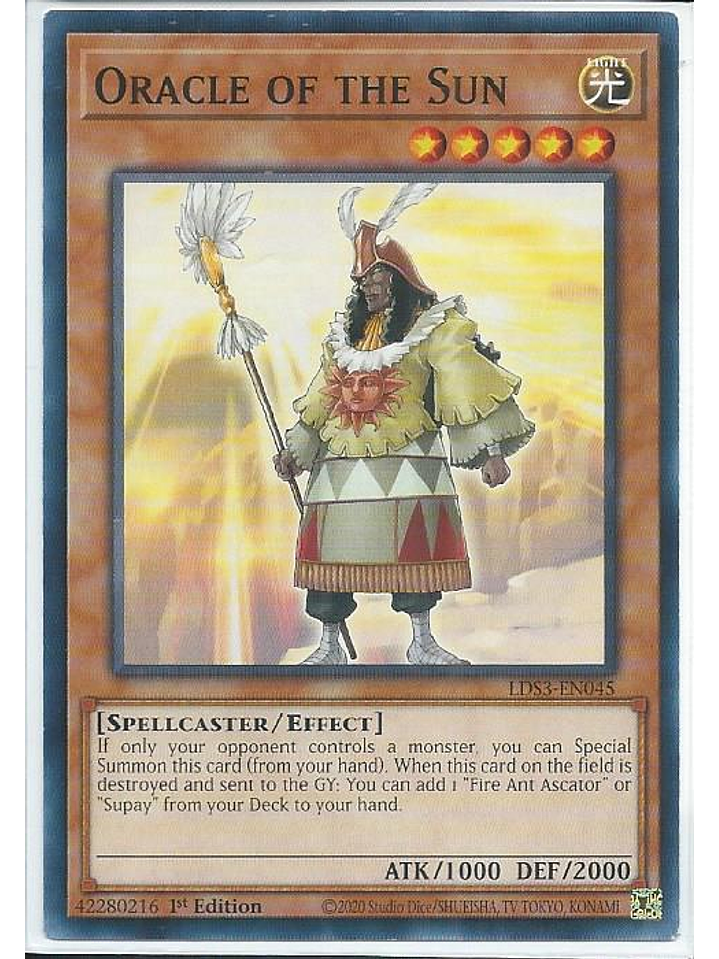 Oracle of the Sun - LDS3-EN045 - Common 1st Edition 1