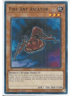 Fire Ant Ascator - LDS3-EN046 - Common 1st Edition
