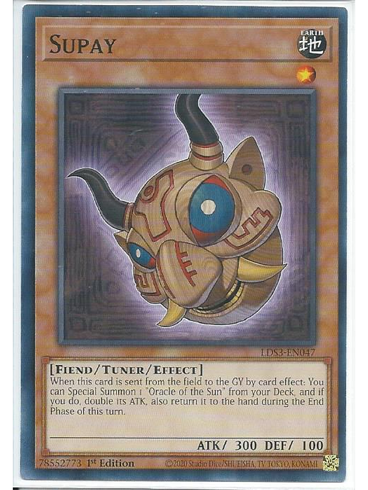 Supay - LDS3-EN047 - Common 1st Edition 1