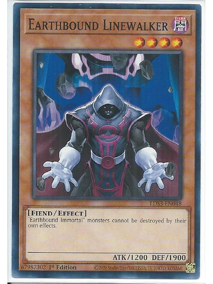 Earthbound Linewalker - LDS3-EN048 - Common 1st Edition 1