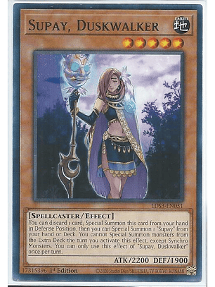 Supay, Duskwalker - LDS3-EN051 - Common 1st Edition