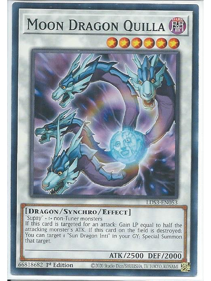 Moon Dragon Quilla - LDS3-EN053 - Common 1st Edition 1
