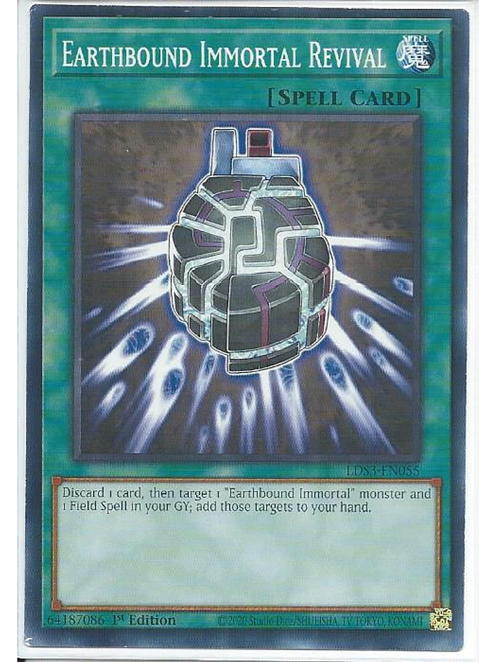 Earthbound Immortal Revival - LDS3-EN055 - Common 1st Edition 1