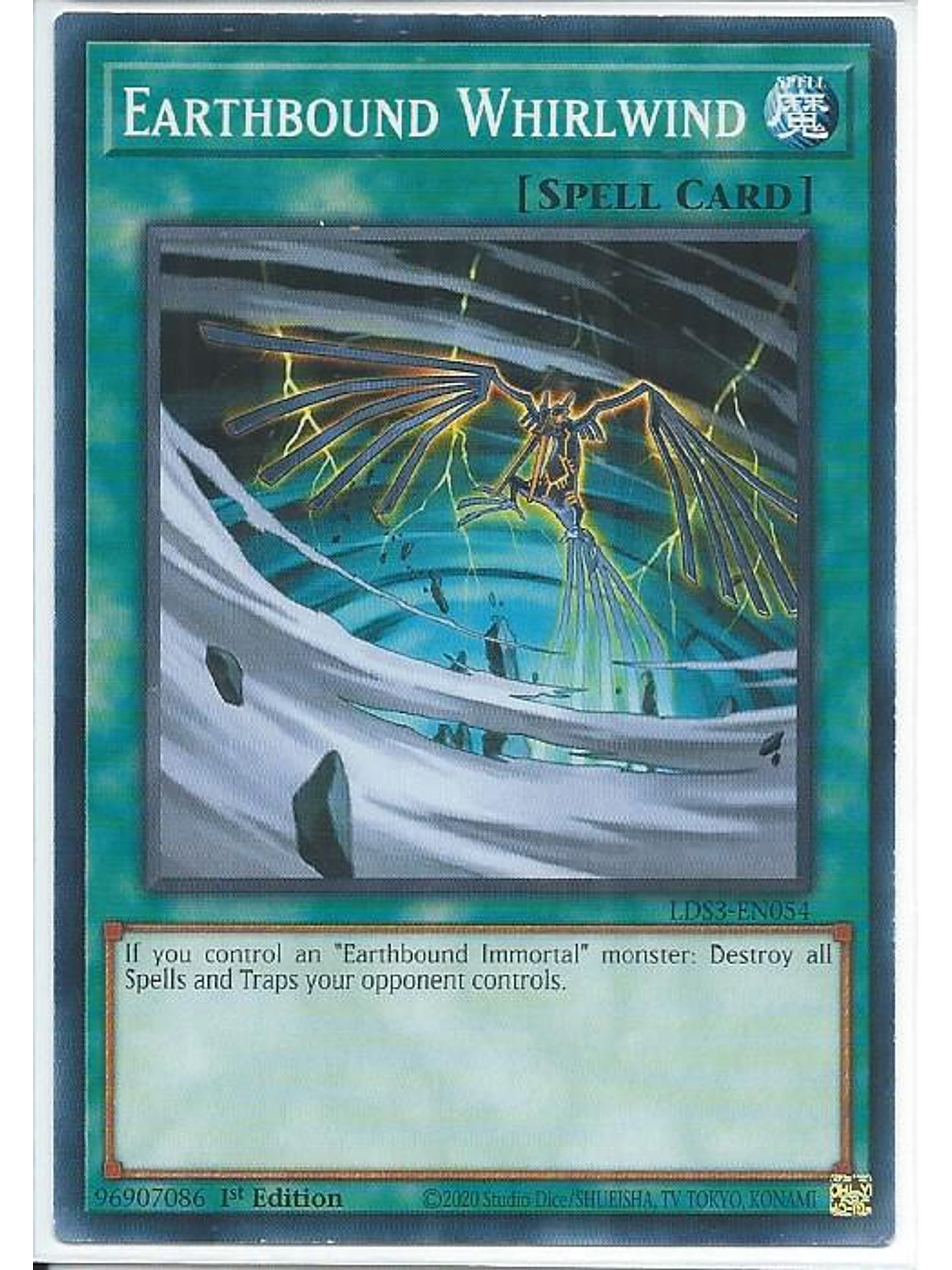 Earthbound Whirlwind - LDS3-EN054 - Common 1st Edition 1