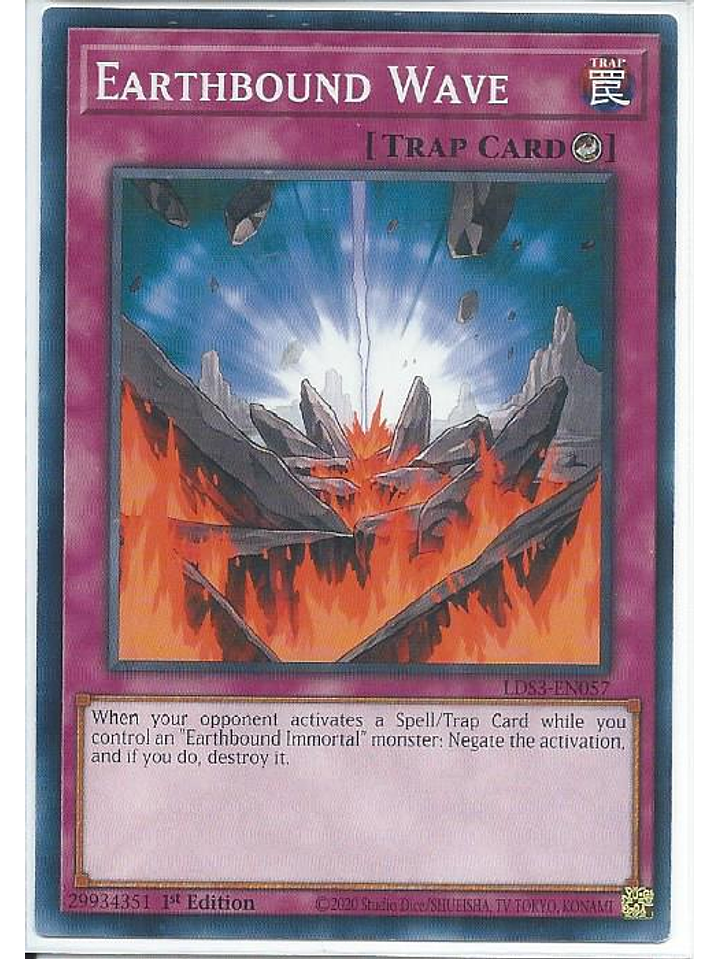 Earthbound Wave - LDS3-EN057 - Common 1st Edition 1