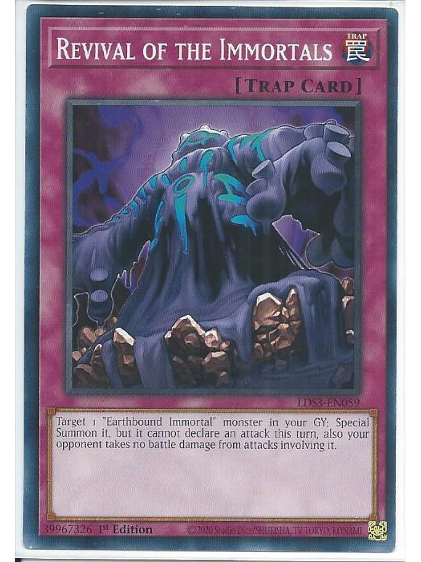 Revival of the Immortals - LDS3-EN059 - Common 1st Edition 1