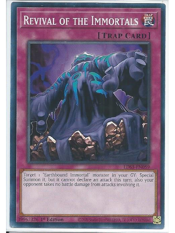 Revival of the Immortals - LDS3-EN059 - Common 1st Edition 1