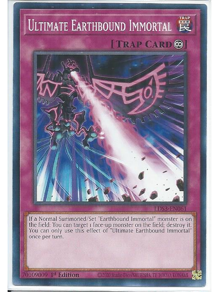 Ultimate Earthbound Immortal - LDS3-EN061 - Common 1st Edition 1