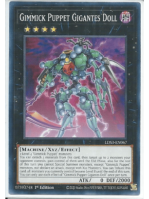 Gimmick Puppet Gigantes Doll - LDS3-EN067 - Common 1st Edition