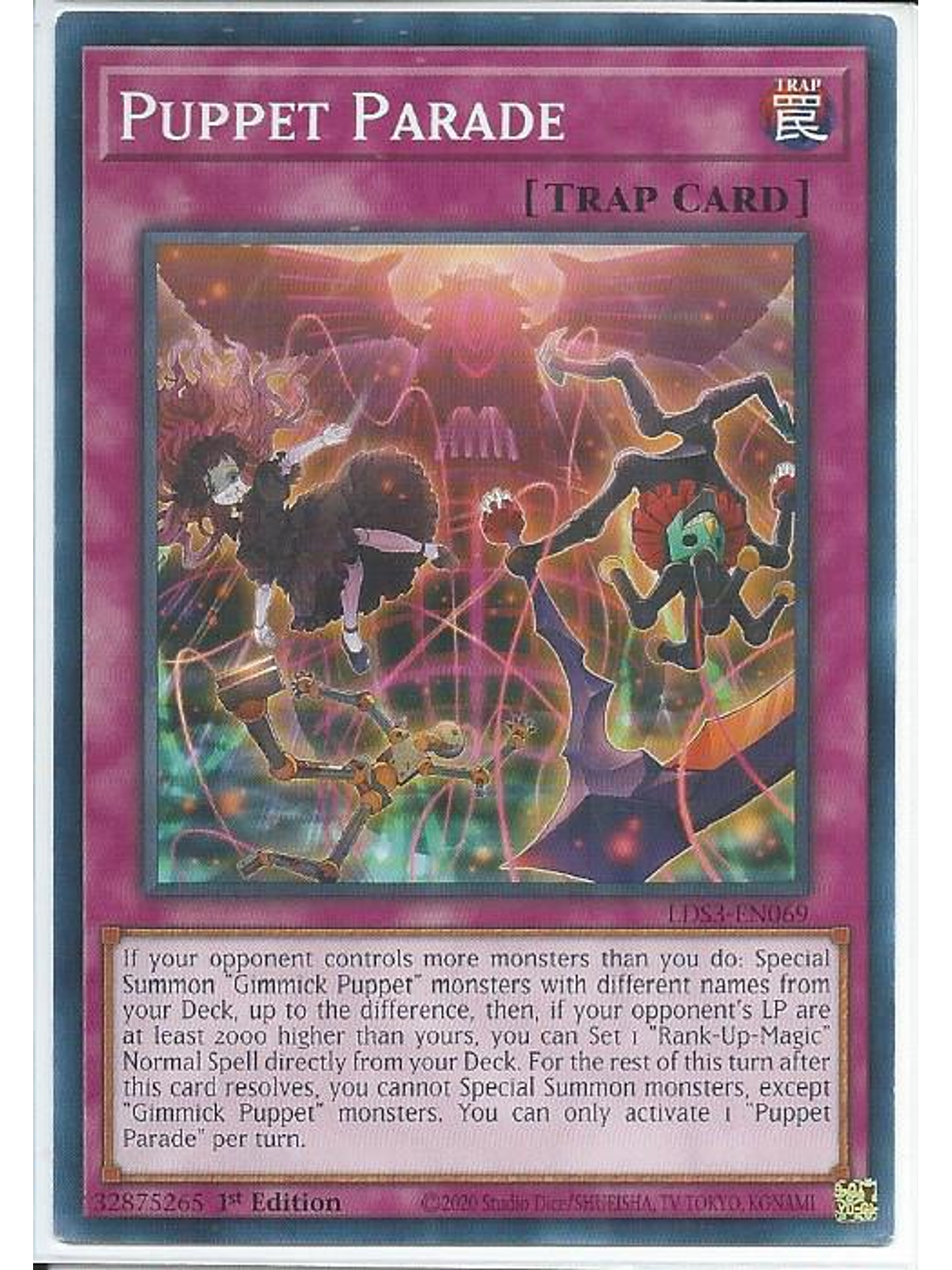 Puppet Parade - LDS3-EN069 - Common 1st Edition 1