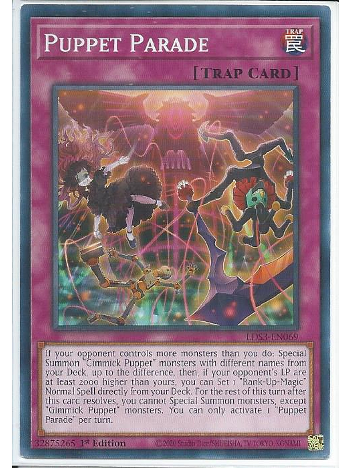 Puppet Parade - LDS3-EN069 - Common 1st Edition 1
