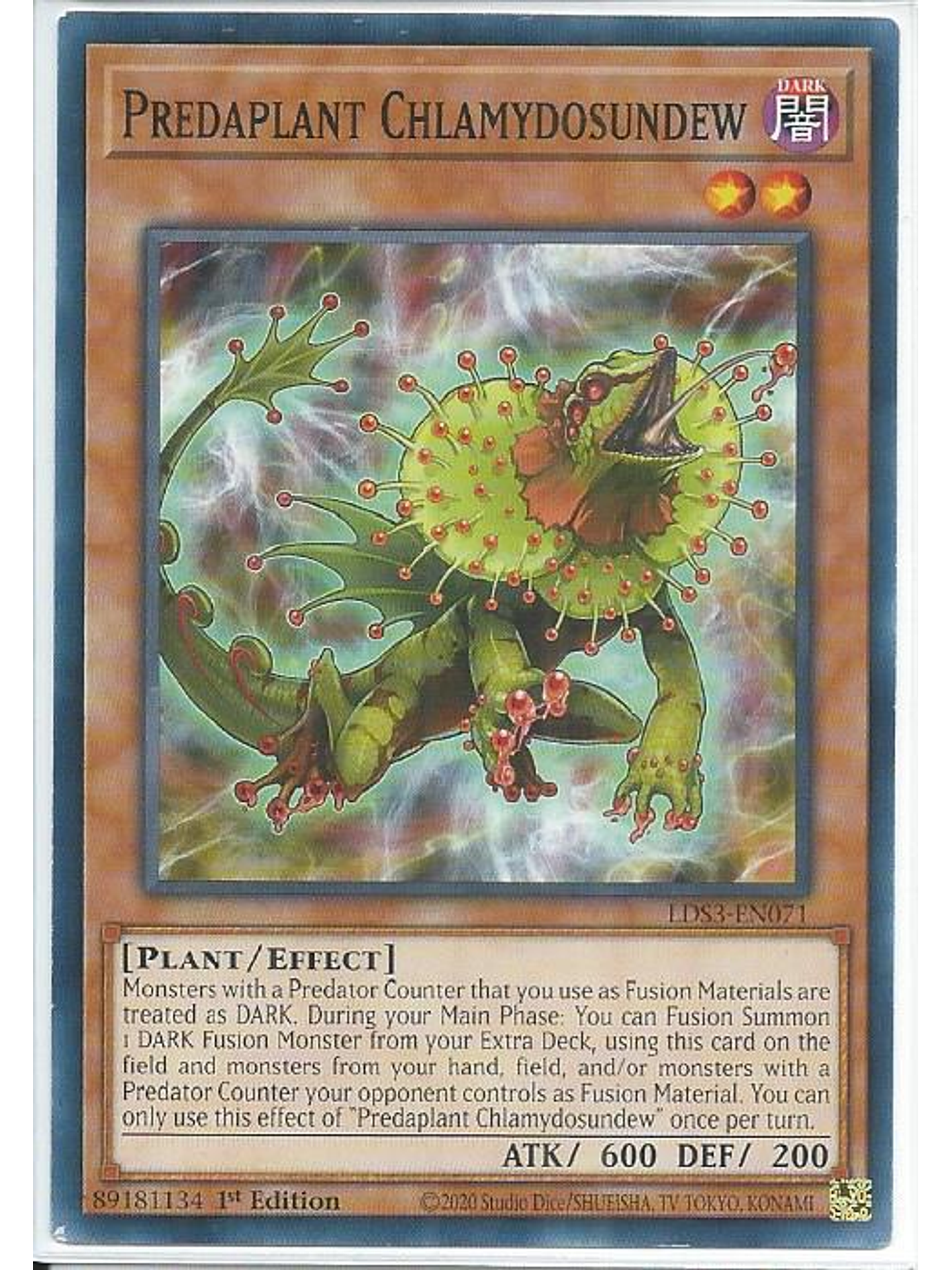 Predaplant Chlamydosundew - LDS3-EN071 - Common 1st Edition 1