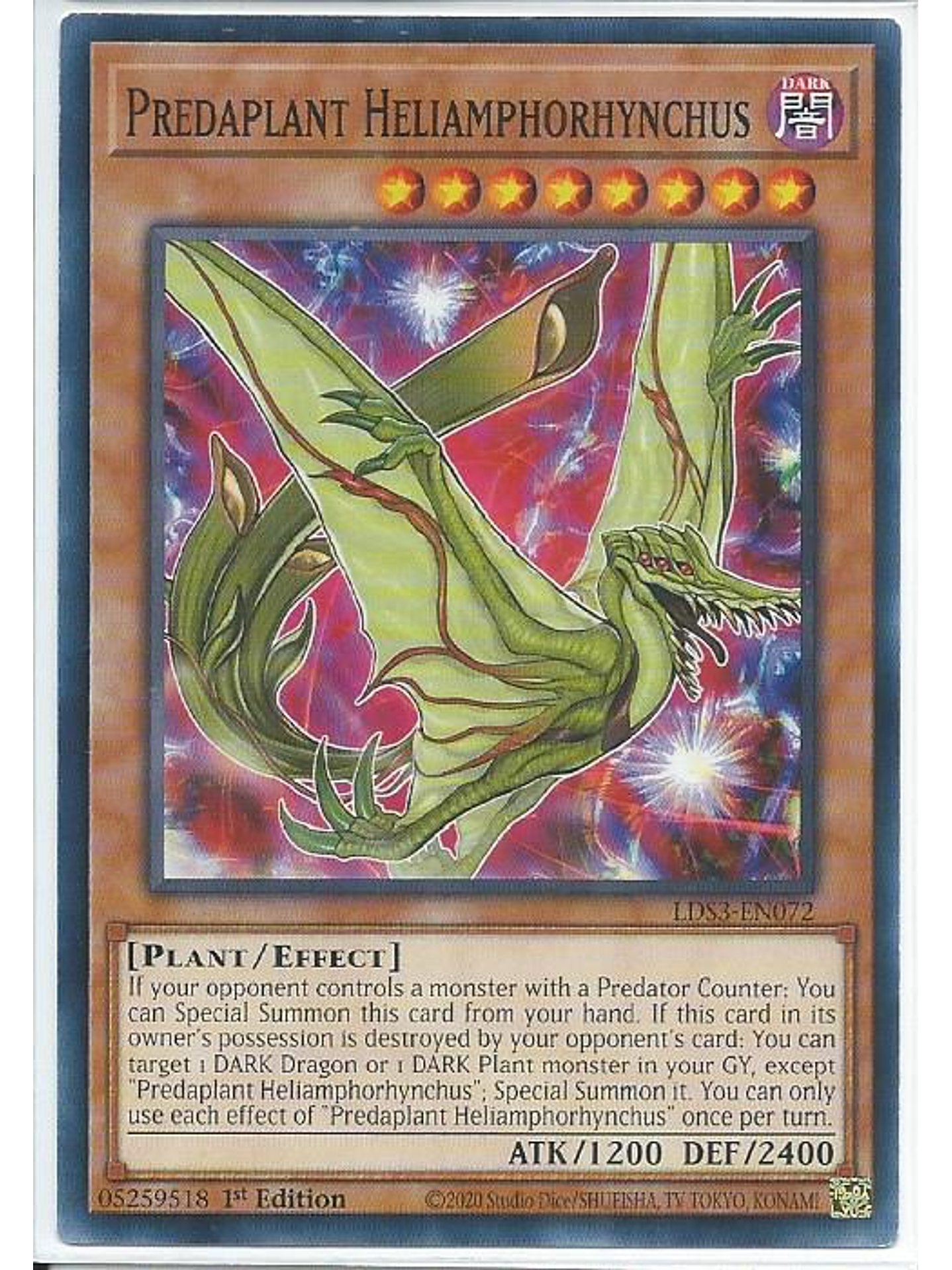 Predaplant Heliamphorhynchus - LDS3-EN072 - Common 1st Edition 1