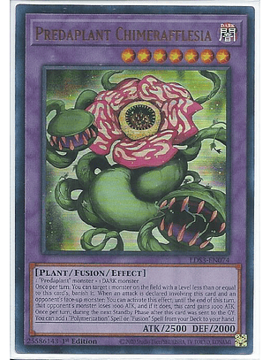 Predaplant Chimerafflesia (Blue) - LDS3-EN074 - Ultra Rare 1st Edition