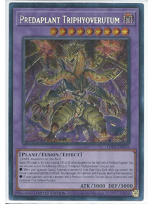 Predaplant Triphyoverutum - LDS3-EN076 - Secret Rare 1st Edition