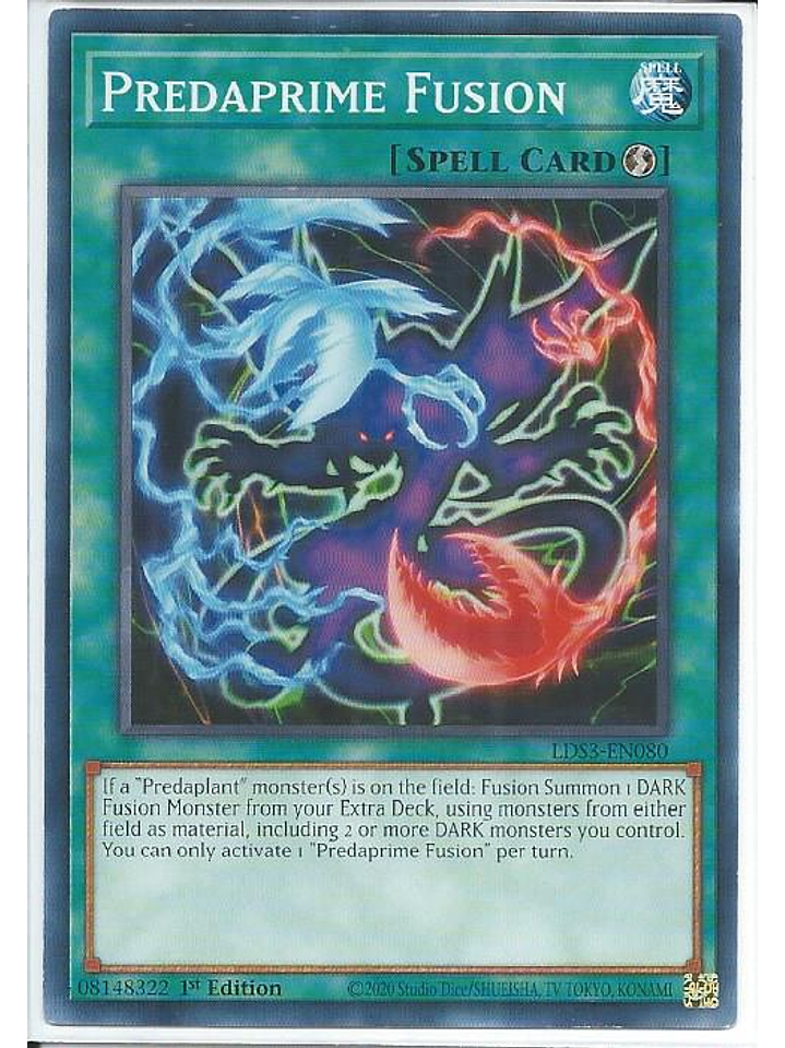 Predaprime Fusion - LDS3-EN080 - Common 1st Edition 1