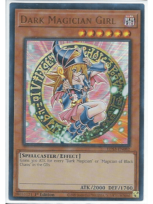 Dark Magician Girl (Blue) - LDS3-EN082 - Ultra Rare 1st Edition