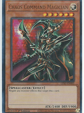Chaos Command Magician (Red) - LDS3-EN083 - Ultra Rare 1st Edition
