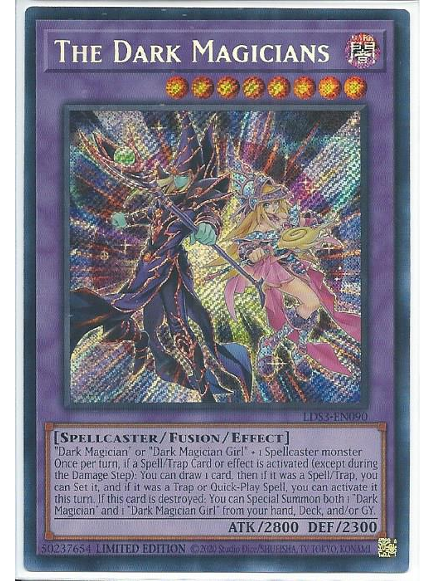 The Dark Magicians - LDS3-EN090 - Secret Rare 1st Edition 1