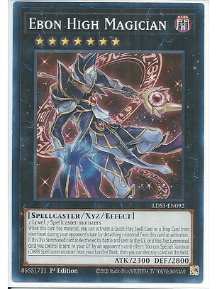 Ebon High Magician - LDS3-EN092 - Common 1st Edition
