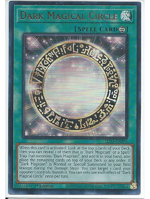 Dark Magical Circle (Red) - LDS3-EN093 - Ultra Rare 1st Edition