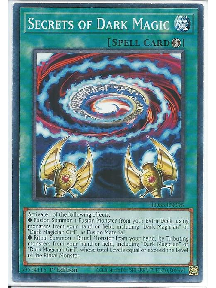 Secrets of Dark Magic - LDS3-EN096 - Common 1st Edition 1