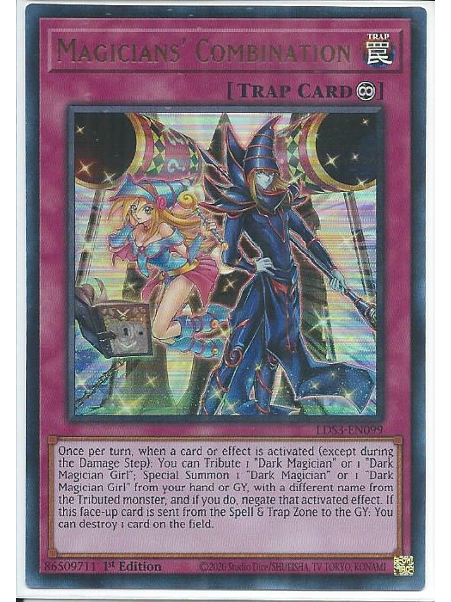 Magicians' Combination - LDS3-EN099 - Ultra Rare 1st Edition 1