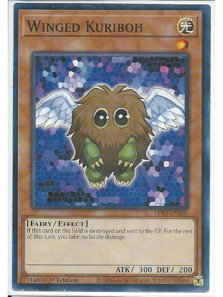 Winged Kuriboh - LDS3-EN100 - Common 1st Edition 1