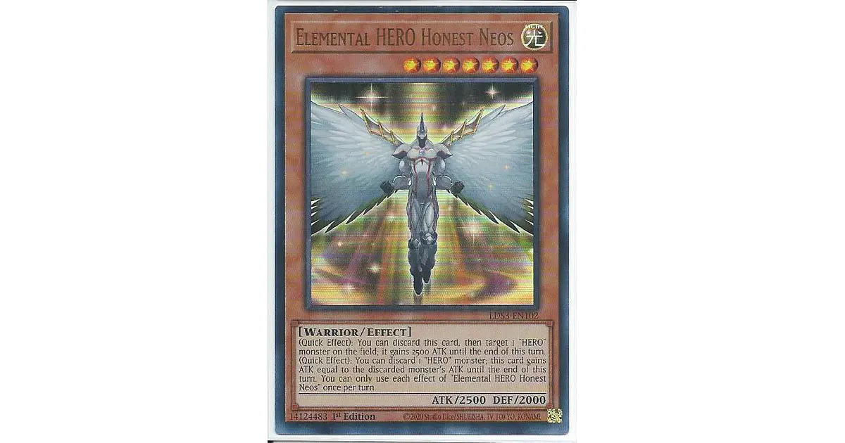 Yugioh Elemental Hero Honest Neos Secret | Meses sin interés