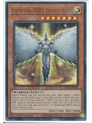 Elemental HERO Honest Neos (Blue) - LDS3-EN102 - Ultra Rare 1st Edition